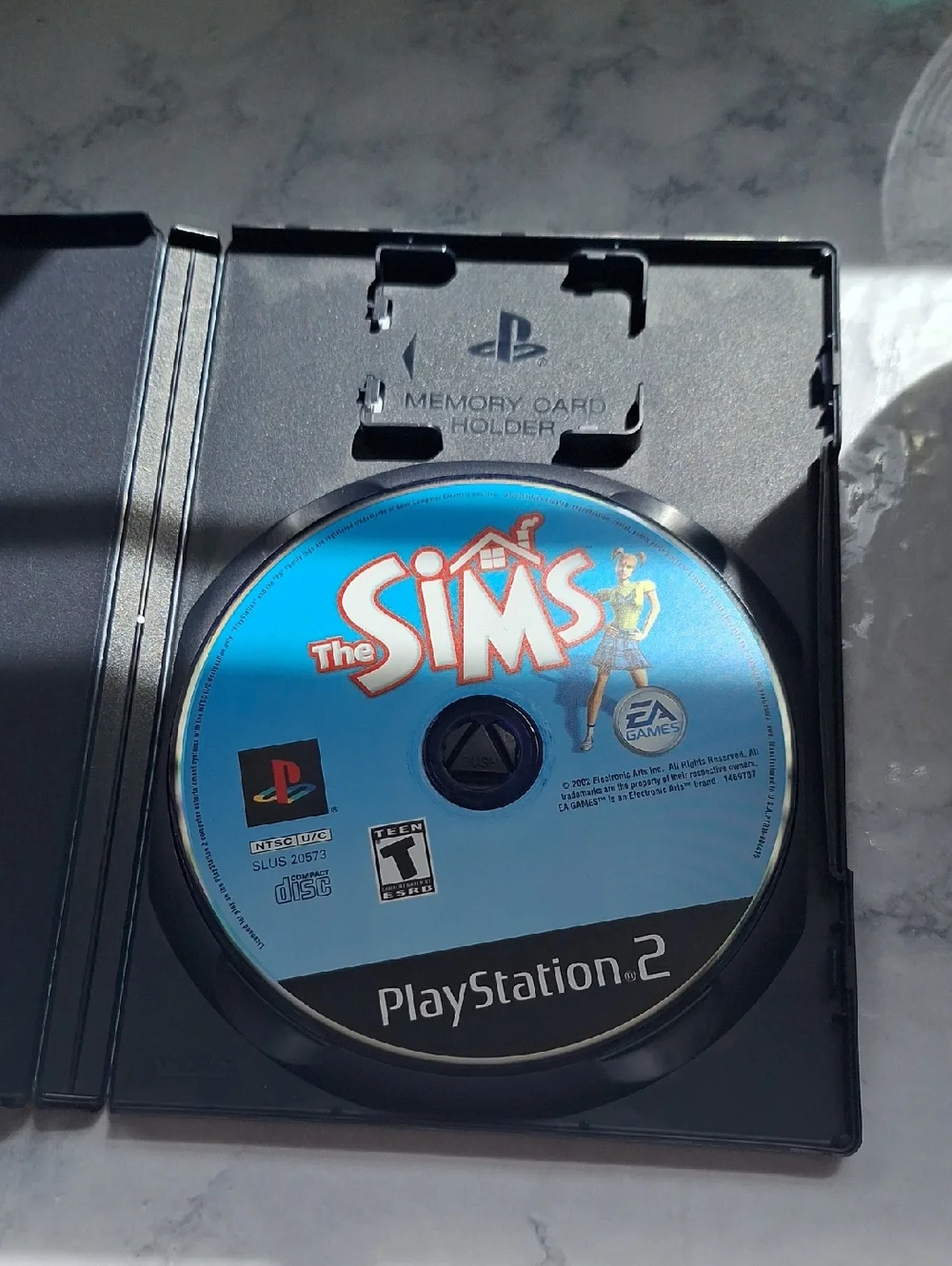 Sony PlayStation 2 The Sims Game Disc - Blue
